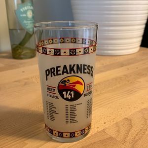 Commemorative Preakness Glass 🆓 w/ purchase